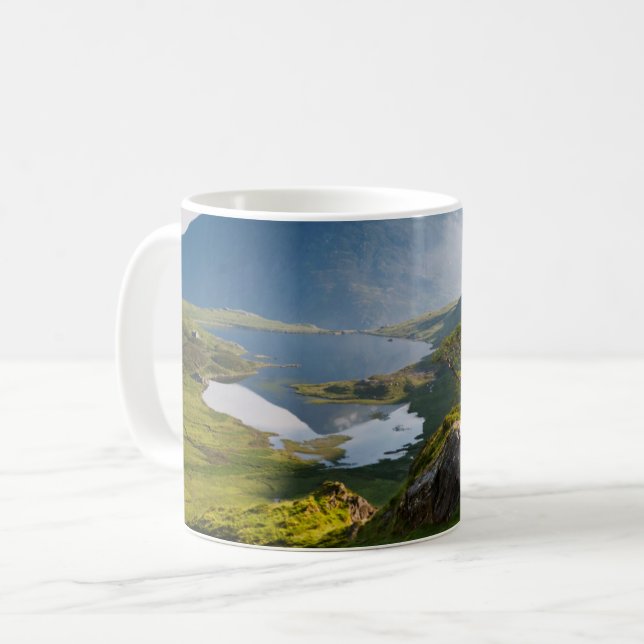 Water | Pen yr Ole Wen Lake Idwal Snowdonia Park Coffee Mug (Front Left)