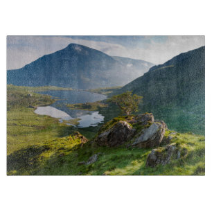 Water Pen yr Ole Wen Lake Idwal Snowdonia Park Cutting Board