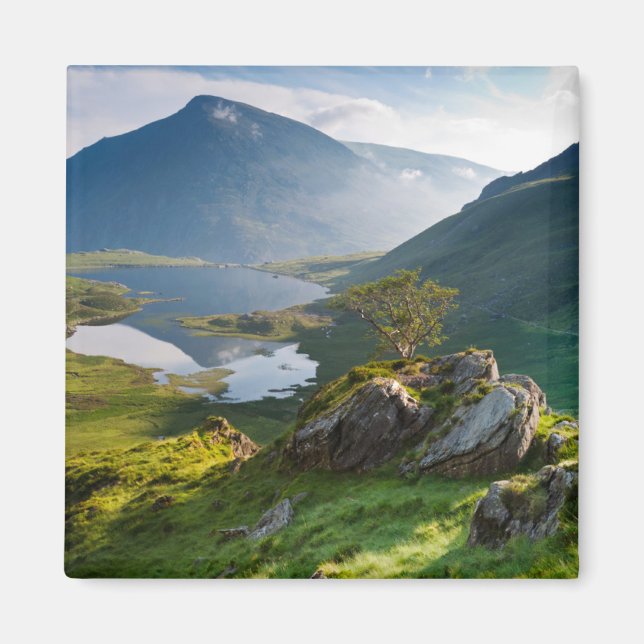 Water | Pen yr Ole Wen Lake Idwal Snowdonia Park Magnet (Front)