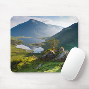 Water   Pen yr Ole Wen Lake Idwal Snowdonia Park Mouse Mat
