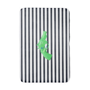 Water pistol toy water gun toy bath mat