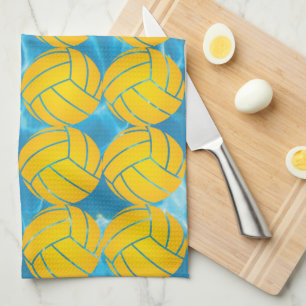 Water Polo Ball Kitchen Towel