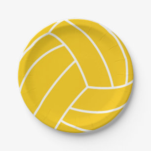 Water Polo Ball Paper Plates