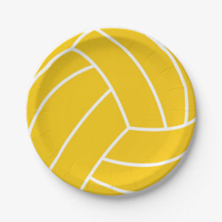 Water Polo Ball Paper Plates