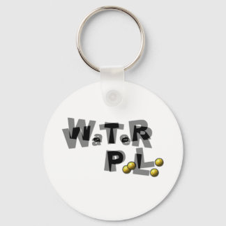 Water polo blur key ring