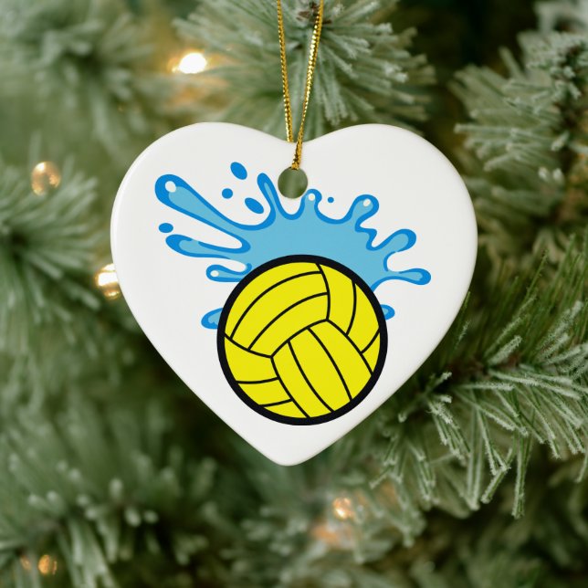 Water Polo Ceramic Tree Decoration (Tree)