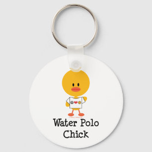 Water Polo Chick Key Chain