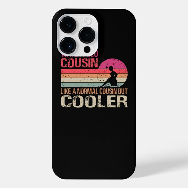 Water Polo Cousin Like A Normal Cousin But Cooler iPhone Case (Back)