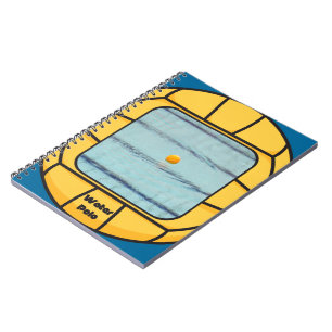 Water Polo frame (add your own photo!) Notebook