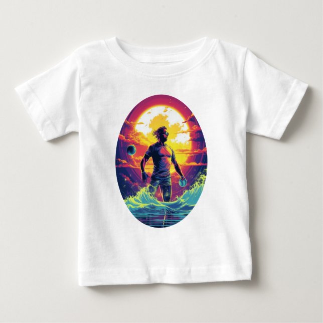 Water Polo Player Colourful Waterpolo (Front)