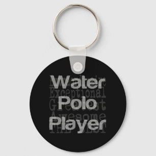 Water Polo Player Extraordinaire Key Ring