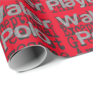 Water Polo Player Extraordinaire Wrapping Paper