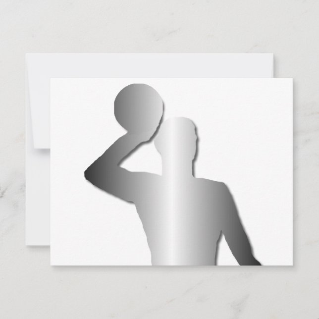 Water polo player silouette (Front)