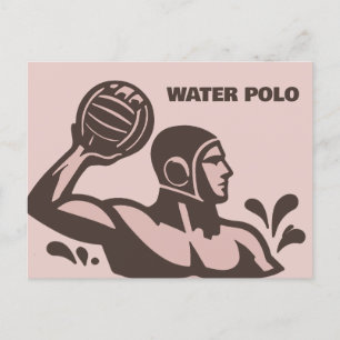 Water Polo Postcard