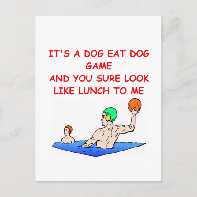 water polo postcard (Front)
