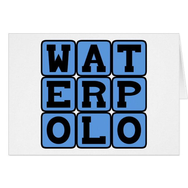 Water Polo, Sports (Front Horizontal)