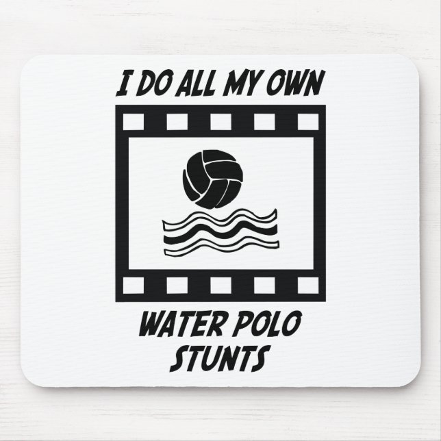 Water Polo Stunts Mouse Mat (Front)
