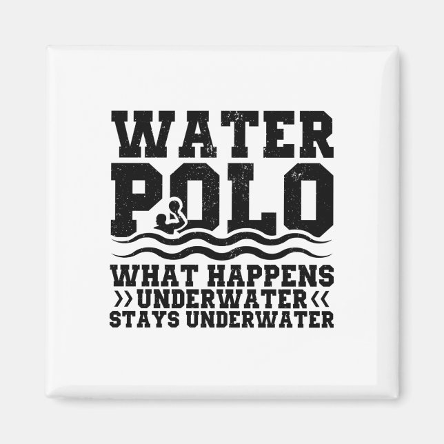 Water Polo Team | Sports Player Trainer Gifts Magnet (Front)