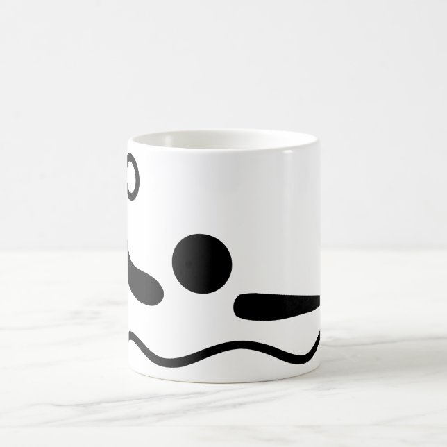 Water Polo Waterpolo Pictogram Coffee Mug (Center)
