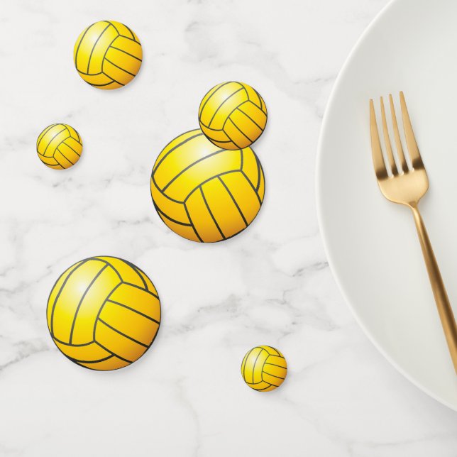 Water Polo Wedding Ball Confetti (Group)