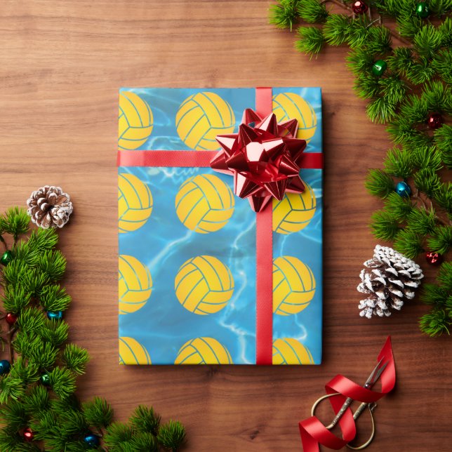 Water Polo Wrapping Paper (Holiday Gift)