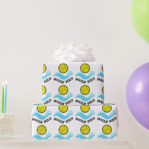 Water Polo Wrapping Paper