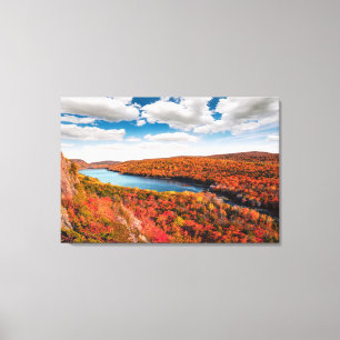 Water   Porcupine Mountains Michigan Canvas Print