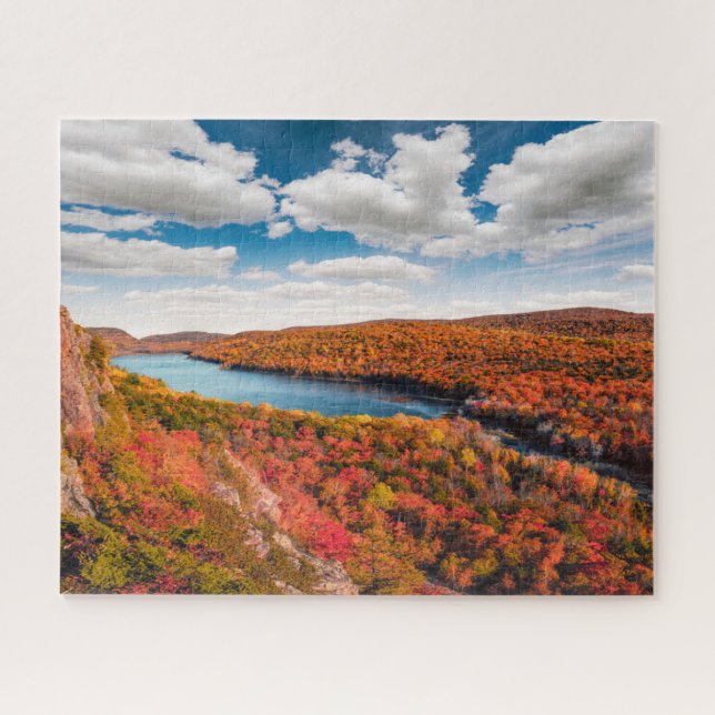 Water | Porcupine Mountains Michigan Jigsaw Puzzle (Horizontal)