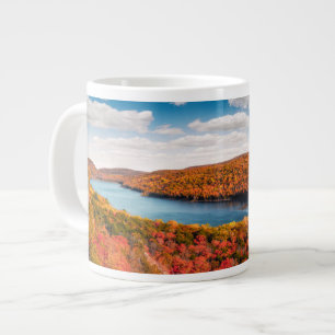 Water Porcupine Mountains Michigan Large Coffee Mug