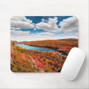 Water   Porcupine Mountains Michigan Mouse Mat