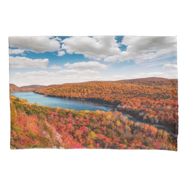 Water | Porcupine Mountains Michigan Pillowcase (Front)