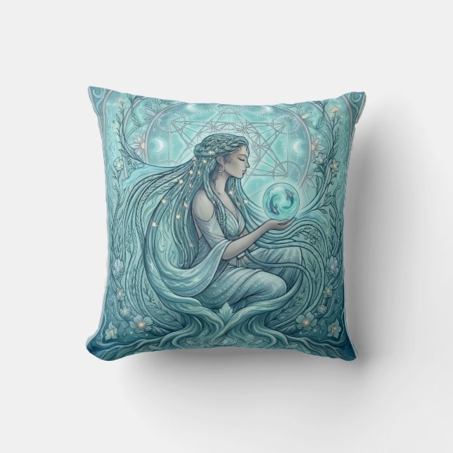 Water Priestess Cushion (Front)