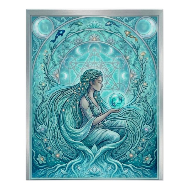Water Priestess Poster (Front)