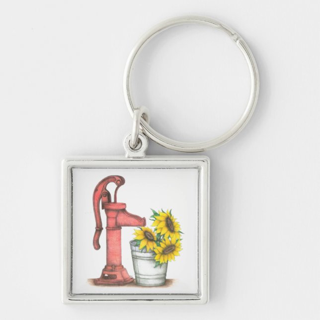 Water Pump Keychain (Front)