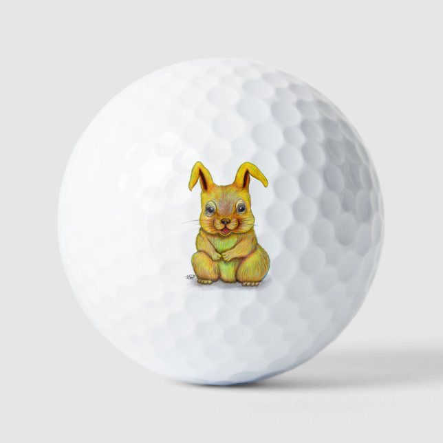 Water Rabbit Golf Balls (Front)