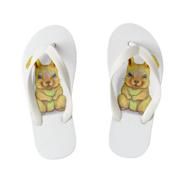 Water Rabbit Kid's Flip Flops (Footbed)