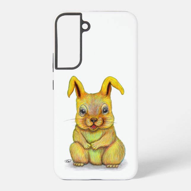 Water Rabbit Samsung Galaxy S22+ Case (Back)