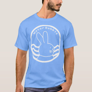 Water Rabbit White Line Chinese Zodiac T-Shirt