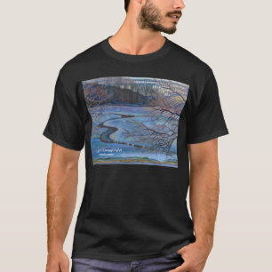 Water Reflections by The Henry Hudson Bridge T-Shirt