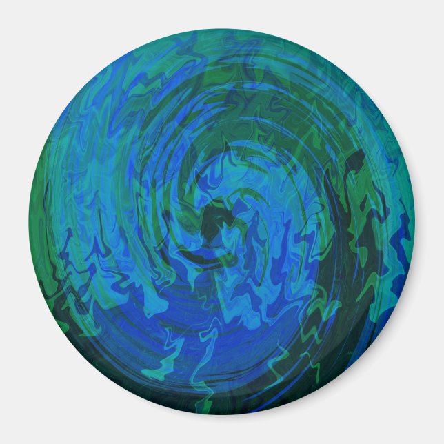 Water reflections.... magnet (Front)