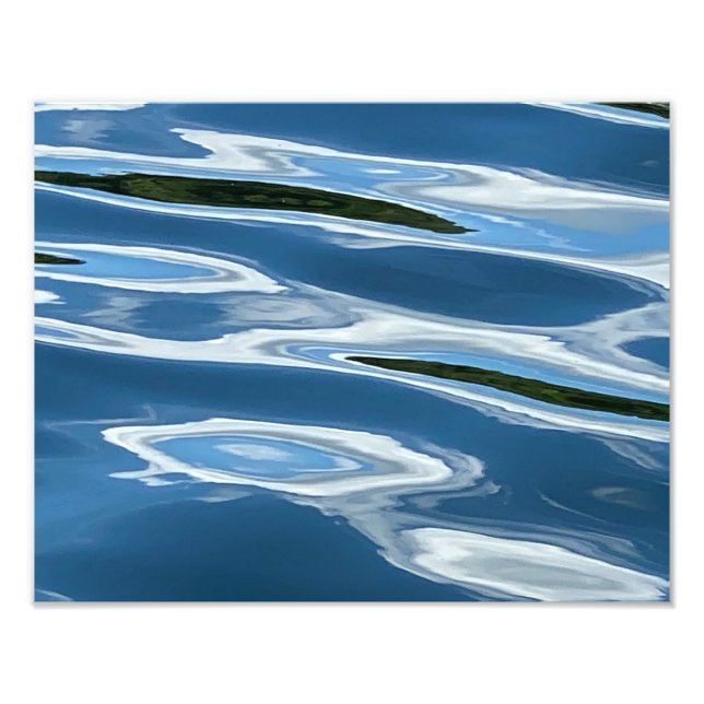 Water Reflections Photo Print (Front)