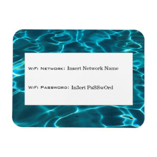 water reflections wifi details magnet