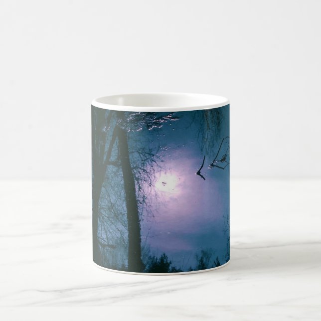 water refraction photo mug (Center)