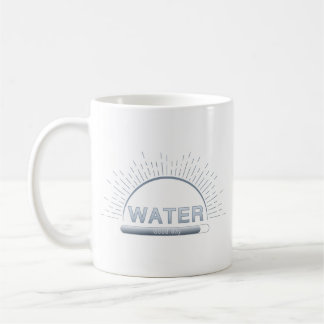 Water Reminder Good Day Blue Mug
