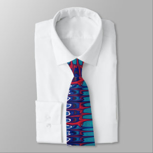 Water Ripple Flowing Abstract Movement Tie