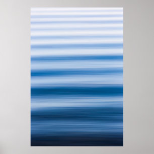 Water ripple illustration poster