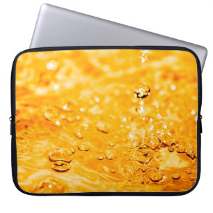 Water ripple liquid clean surface laptop sleeve