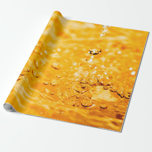 Water ripple liquid clean surface wrapping paper
