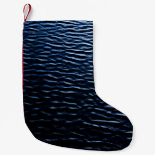 WATER RIPPLE SMALL CHRISTMAS STOCKING