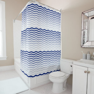 Water Ripples Beach Shower Curtain